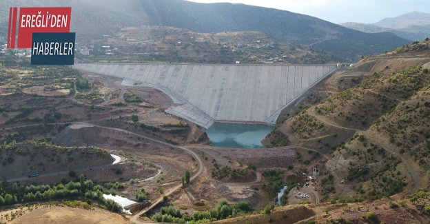 Afşar Hadimi Barajı’nda su tutuldu
