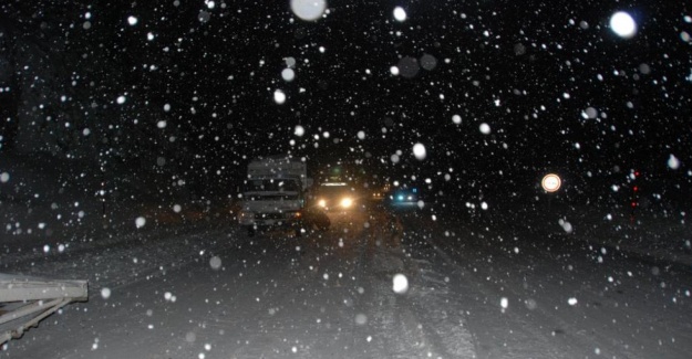 Konya'da kar yagışı