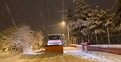 Ereğli Belediyesi’nden yoğun kar mesaisi